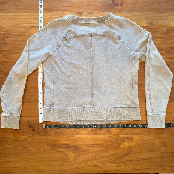 Lululemon Loop Back Crew in Magnum - Picture 3 of 10